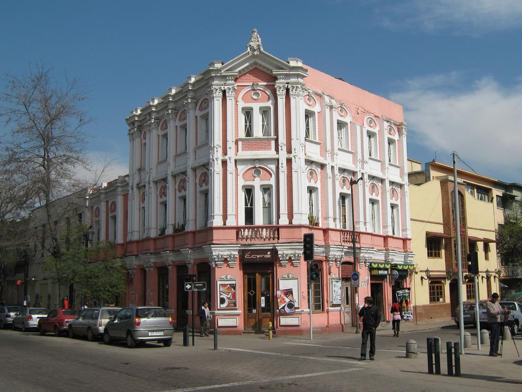 Hostal Barrio Brasil Santiago de Chile Exteriör bild