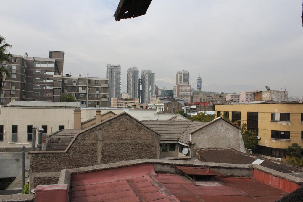 Hostal Barrio Brasil Santiago de Chile Exteriör bild